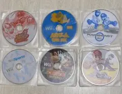 ジャンク ニンテンドー Wii ソフト 6枚 まとめ売り