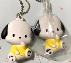 新品　サンリオキャラクターズ ぺたんこマスコット ポチャッコ　2個セット