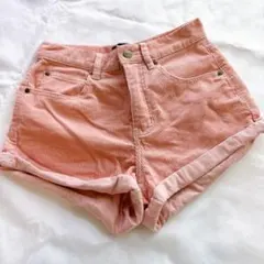 美品★Afends Sサイズ 秋冬素材ショートパンツ