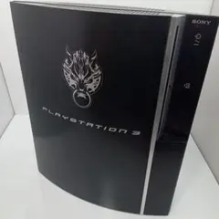 PS3 本体 クラウドブラック アドベントチルドレン FF7 ジャンク
