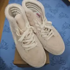 Vans V38CF HAIRY SK8-HI 24.5ピンク