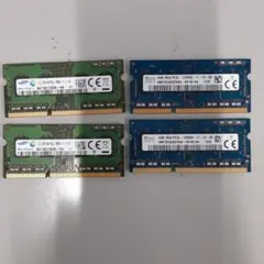 Samsung SK Hynix DDR3 メモリ 2GB5枚セット