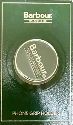 【30日までお値下げ】Barbour（バブアー）スマホグリップ【新品未使用】