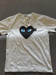 PLAY COMME des GARCONS ハート型目デザイン Tシャツ M