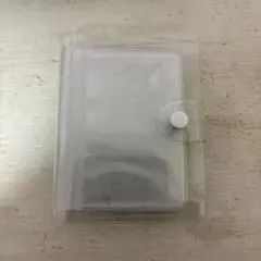 透明ラメ入りカードケース