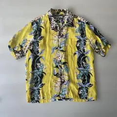 美品】Sun Surf サンサーフ クールマックス・ポロシャツ Mサイズ熱帯魚 