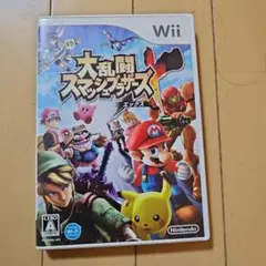 wii 大乱闘スマッシュブラザーズ マリオカートほか マリオカートハンドル付き