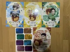 鬼滅の刃 × 銀だこコラボ 全種類クリアファイル