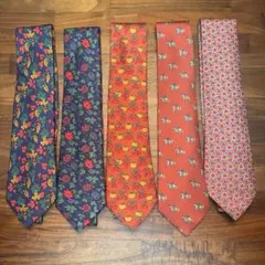 エルメス ネクタイセット 5本