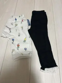petit main レギンス他2点セット 80cm 90cm