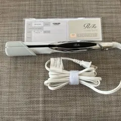 ReFa - 中古　美品　ReFa ストレートヘアアイロン RE-A102A ホワイト　箱無し ReFa - 中古 美品 ReFa ストレートヘアアイロン RE-A102A