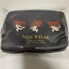 【キデイランド 限定】ズートピア2 ニック タキシード リバーシブルポーチ