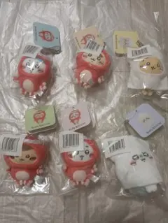 ちいかわ たこイカくじ D賞 マスコット コンプリートセット 6点