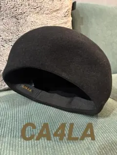 CA4LA ウールベレー帽 ブラック『美品』