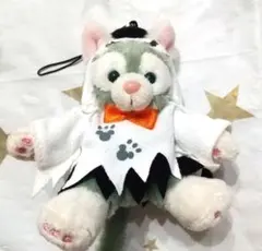 ジェラトーニ　ハロウィン　ストラップ　ディズニー　お化け　おばけ　ぬいぐるみ