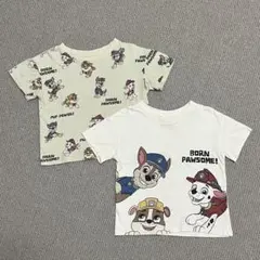 パウパトロール Tシャツ 2枚セット 半袖 H&M 100cm