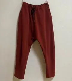 Scolor Parity スカラーパリティ　サルエルリラックスパンツ　ブラウン