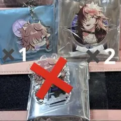OVER REQUIEMZ オバレク 工画堂 ネノス アクリルキーホルダー 2点