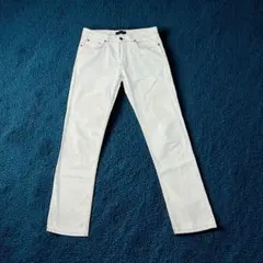 《ZARA》ザラ メンズ ホワイト デニム ジーンズ