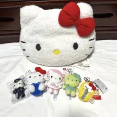ハローキティ　クッション　me% ぬいぐるみキーホルダー　マスコット　まとめ売り
