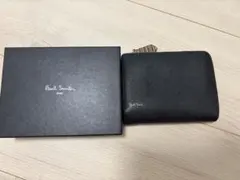 【イニシャル入り】Paul Smith 二つ折り財布 ブラックのサムネイル