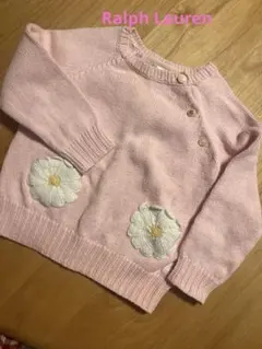 Ralph Lauren ピンク ニット (コットン100%)