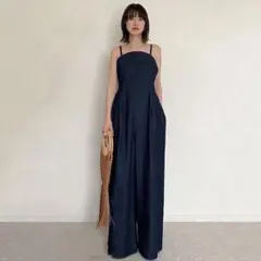 CLANEクラネデニムsize1 ROUNDCUTLOOSEALLINONE - メルカリ