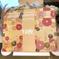 CHANEL 花柄 ギフトボックス10枚