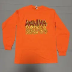 WANIMA オレンジ ロングスリーブTシャツ