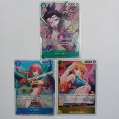 ワンピースカード スモーカー SR レベッカ SR おナミ R まとめ売り