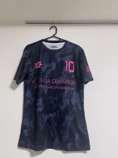 ソサイチユニフォームLiga Divertida 迷彩柄シャツ 10番