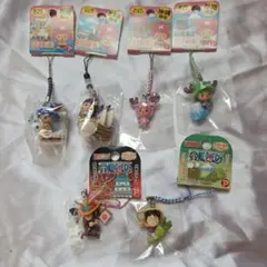 レア ONEPIECE ご当地チョッパー ストラップ 6個セット エース ルフィ