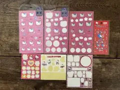 平成レトロ　ハローキティ シール　ステッカーセット