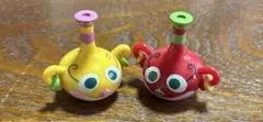 ハクション大魔王　壺　起き上がり小法師　2つ
