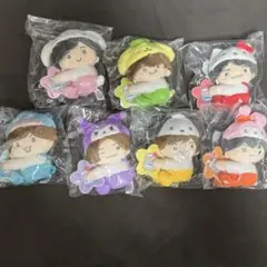 なにわ男子 サンリオ クリップマスコット ぬいぐるみ 7体セット