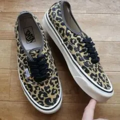 【希少】VANS/44dx/廃盤アナハイム製/レオパード柄/US9.0