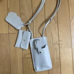 リンネル2月号付録 ミッフィー スマホショルダー
