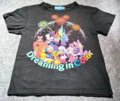 東京ディズニーリゾート Tシャツ 130cm ブラック 黒のサムネイル