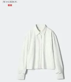 ユニクロ　JW ANDERSONオックスフォードシャツ　ストライプシャツ　XL