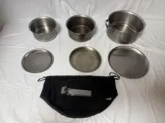 trangia ビリーコッヘル フライパン メッシュボール ケトル セット