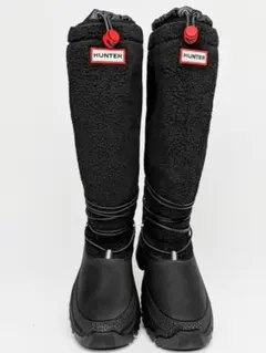 ♡美品♡HUNTER♡ スノーブーツ ブラック 24cm UK5