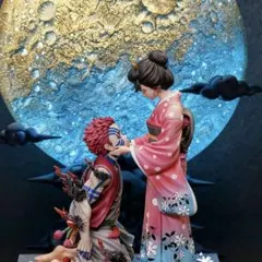 鬼滅の刃 猗窩座 恋雪 フィギュア ガレージキット - メルカリ
