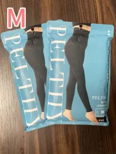 ２つセット　ベルミス　pelthy ペルシーリセットレギンス M　ブラック　stのサムネイル