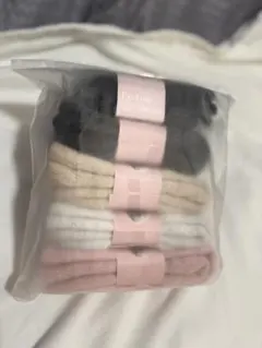 これからの季節に！Sway ファッションソックス ５色入り5足セット