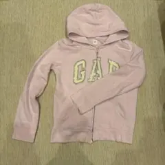 GAP ピンクロゴスパンコールパーカー