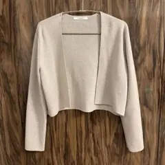 【未使用】ANAYI アナイ　シルバーラメ　カーディガン