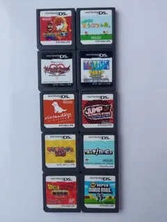 【 C ジャンク扱い 】ニンテンドーDSソフト 10本 まとめ売り