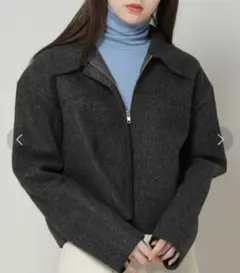 3.3 Field Trip　ZIP UP ジャケット チャコール