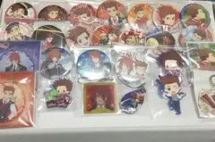 テイルズオブシンフォニア　ロイド・アーヴィング　クラトス・アウリオン　缶バッジ