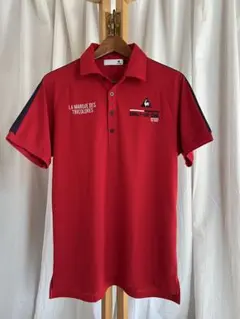 ルコックスポルティフ　ゴルフ　半袖ポロシャツ　メンズ